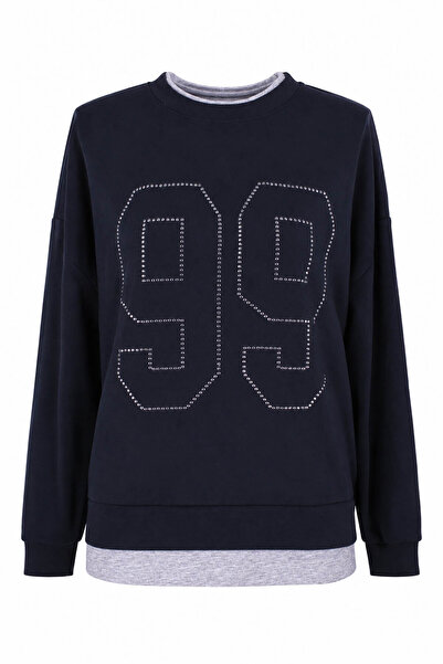 trender 2699 Smoked Women's Sweatshirt 27Ki40000033