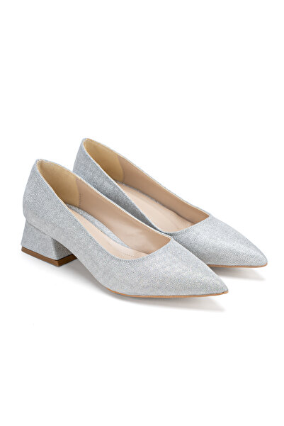 DYG STORE Women's 4 cm Heeled Pointed Toe Evening Dress Shoes