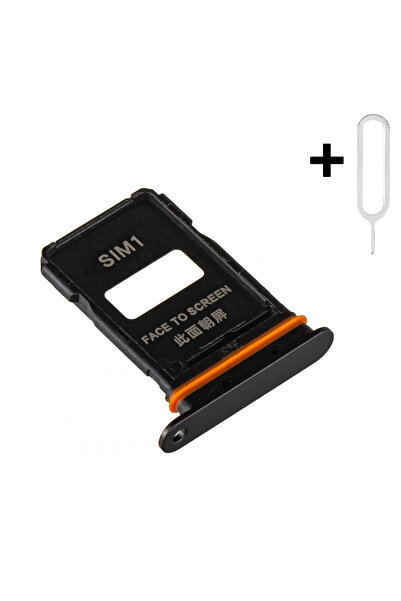 OEM Θήκη SIM για Xiaomi 15 Ultra + Δωρεάν Εργαλείο Εξαγωγής SIM, Μαύρο