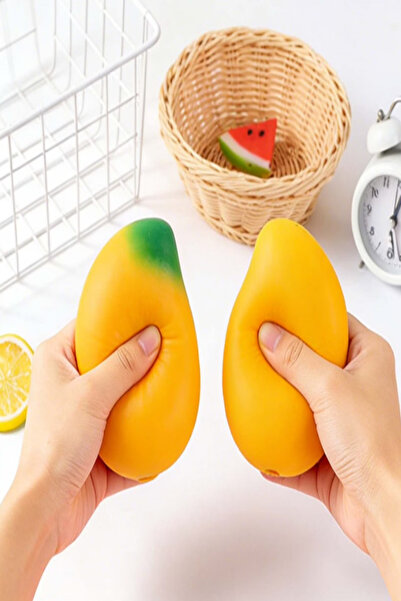 Pofika Mango Meyve Butter Squishy Stres Oyuncağı Süper Yumuşak Slow Rising Sı...