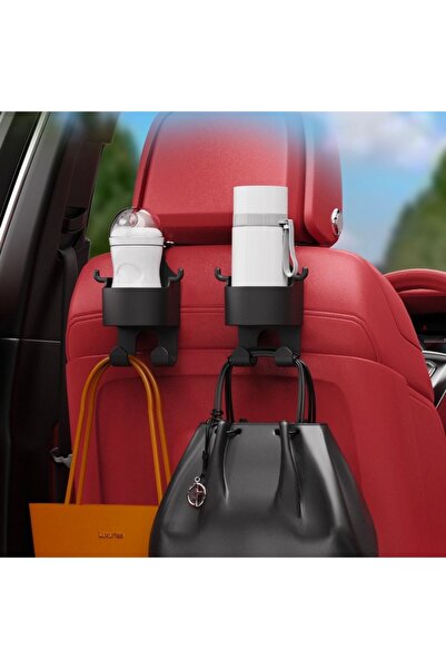 İnfeta 1 Piece of Plastic Holder for Cup, Bag, Phone, Tablet with Seat Back H...