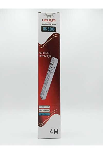 Helios OPTO ŞARJ EDİLEBİLİR 60 LEDLİ IŞILDAK 4 W