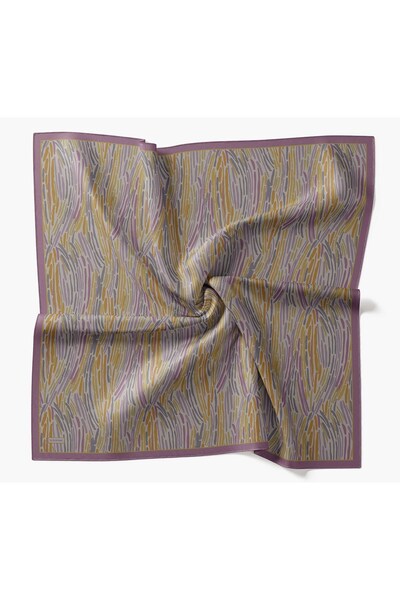 Silk Home Velora Scarf Modern Zebra Magenta