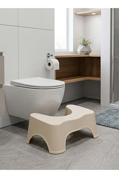 Taimi Large Toilet Foot Stool for Adults & Kids, Thickened Plastic Squatting ...