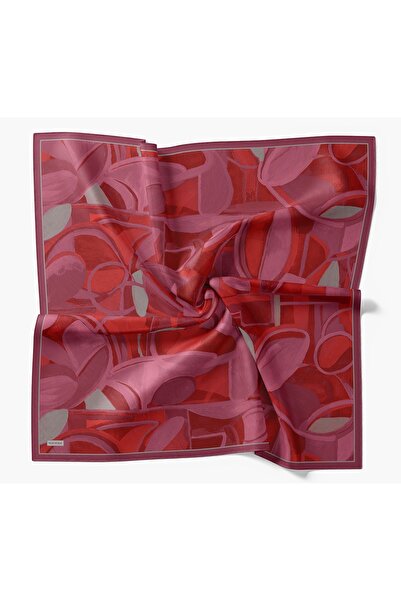 Silk Home Velora Scarf Abstract Fuchsia