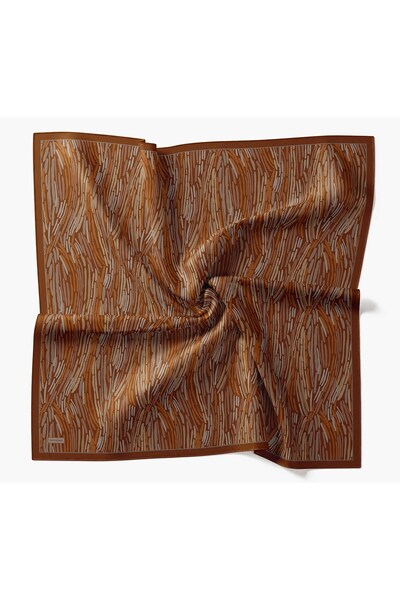 Silk Home Velora Scarf Modern Zebra Tile