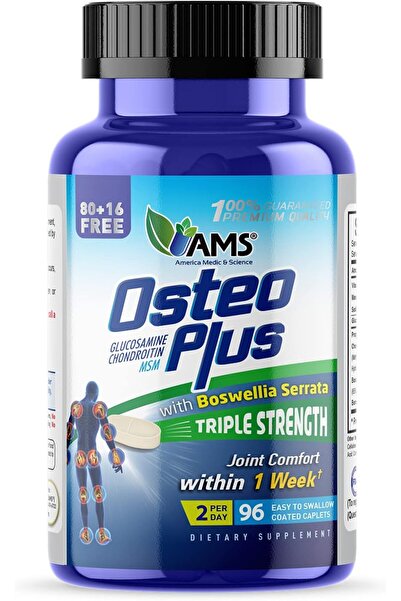 America Medic & Science AMS Osteo Plus (96 Caplets)