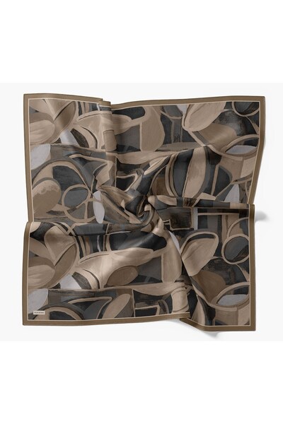 Silk Home Velora Scarf Abstract Mink