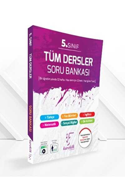 Karekök Yayınları Karakök 5. sınıf Tüm Dersler Soru Bankası