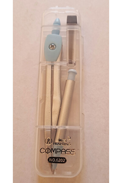 Modellino Kutulu Metal Pergel Hushang Compass Set Uçlu Kalemli Uç Hediyeli - ...