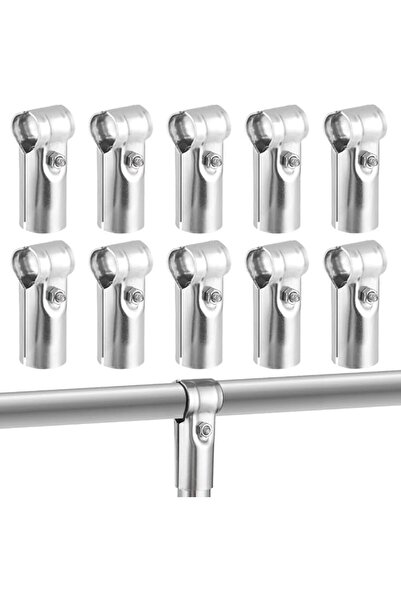 KASTWAVE 1 Inch T Pipe Clamps, Heavy-Duty 201 Stainless Steel T Pipe Connecto...