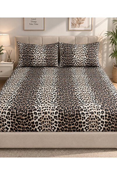 NURLATEX HOME COLLECTİON Σετ σεντόνια Battal Size Elastic - 180 x 200 - Διπλό
