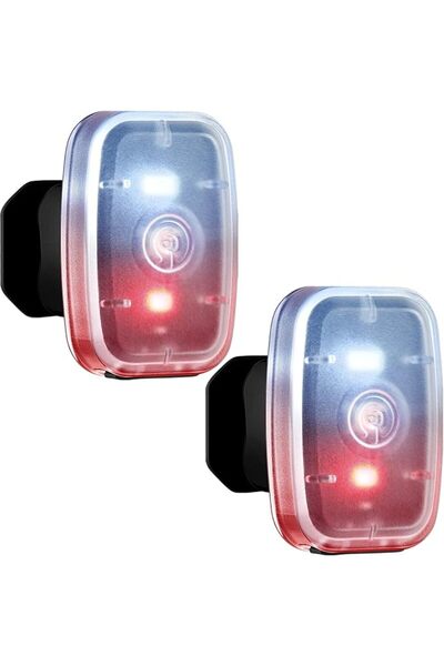 SANMUGEED أضواء أمان LED للركض قابلة للتركيب مع 5 أوضاع إضاءة