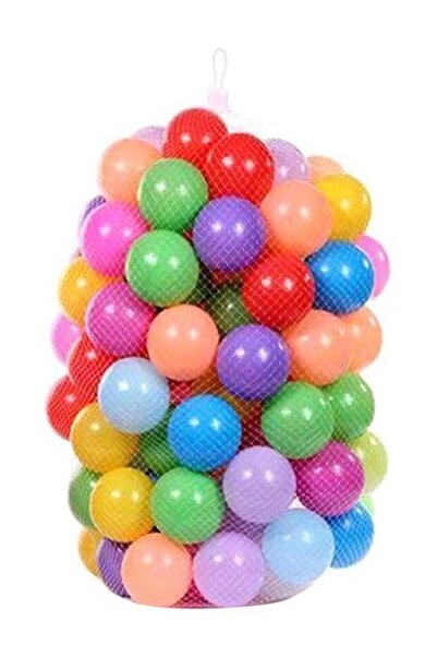 BABY4UU Ocean Soft Play Ball Pit Set 50 Pcs Multi Color Soft Play Ocean Balls...