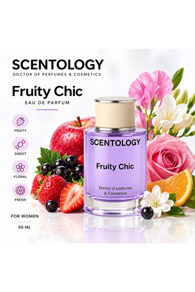 Scentology Doctor of perfums Fruity Chic Eau de Parfum for Women – 50 ml