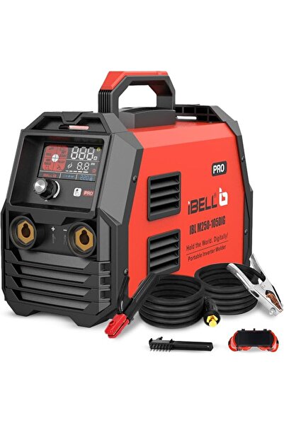 Ibello iBELL M250-105DIG,200A,MMA/TIG Lift 2-in-1 Welding Machine | LED Digit...