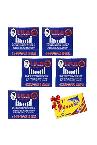 atamanstore İHA Kibrit Kantaşı 5 Adet 20'li Kart | Shark Chrome 5'li Jilet | ...