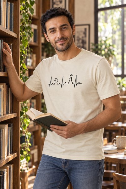 Satranç Medya Chess Rhythm - Chess T-Shirt