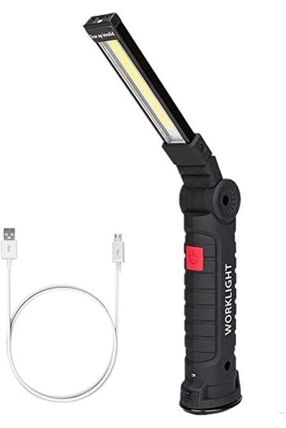 Delee Work Lights with Magnetic Base 360°Rotate and 5 Modes Bright LED Flashl...