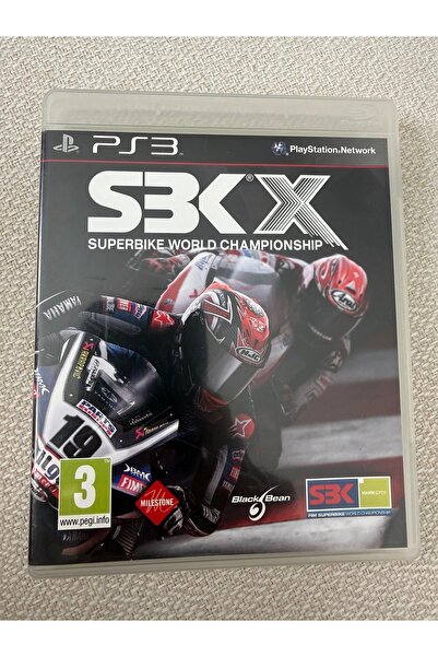 Milestone ps3 SBK X superbike world championship orjinal oyun