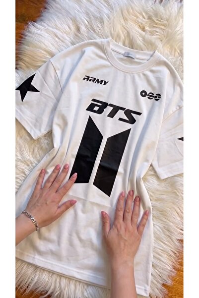 barsdepo Tricou BTS ARMY BASKED, unisex, 100% bumbac (cu cadou surpriză)