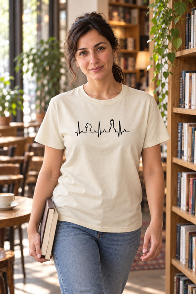 Satranç Medya Chess Rhythm - Chess T-Shirt