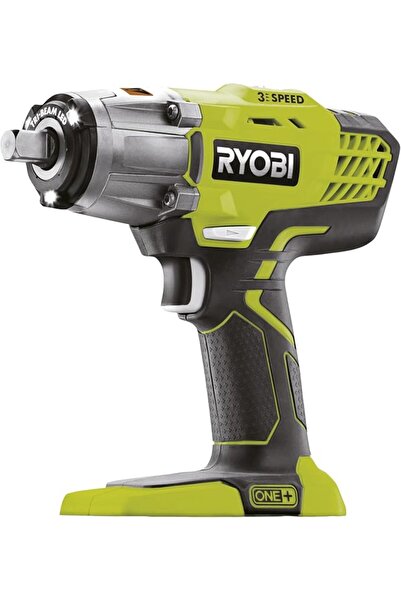 Ryobi مفتاح ربط كهربائي لاسلكي ONE+ بقوة 18 فولت وثلاث سرعات طراز R18IW3-0 (ا...