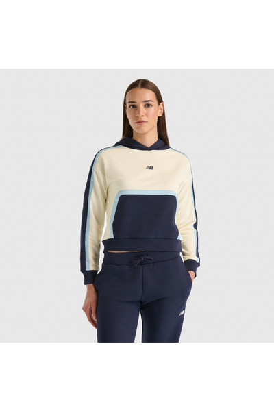 New Balance WNH3511 Bej Kadın Sweatshirt