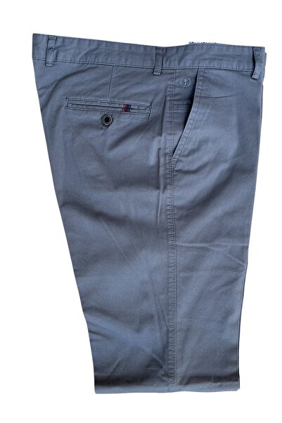 gambia outdoors Regular Fit Normal Cut Lycra Flexible Comfortable High Waist Cotton Linen Men's Gabardine Trousers