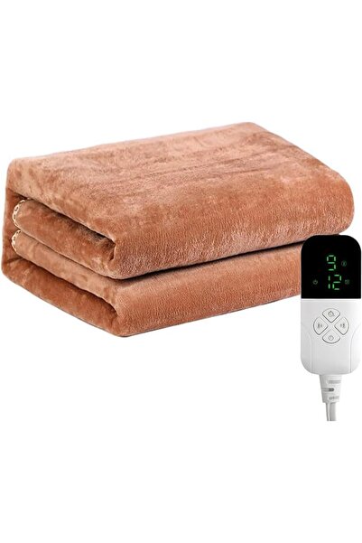 GENERAL Electric Heated Blanket Heating Pad Warm Flannel Blanket Fast Heating...