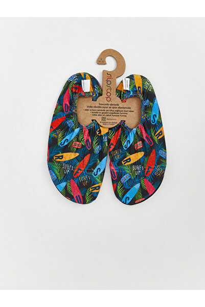 LC Waikiki Two Mt Shop Quality Slipstop Black Boys' Sea Shoes