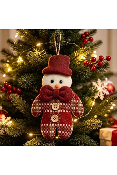 idei Christmas product, decorative textile pendant 9×20cm, hanging ornament f...