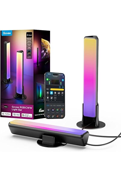 Govee أشرطة إضاءة LED ذكية، تعمل مع أليكسا ومساعد جوجل، إضاءة خلفية للتلفزيون...