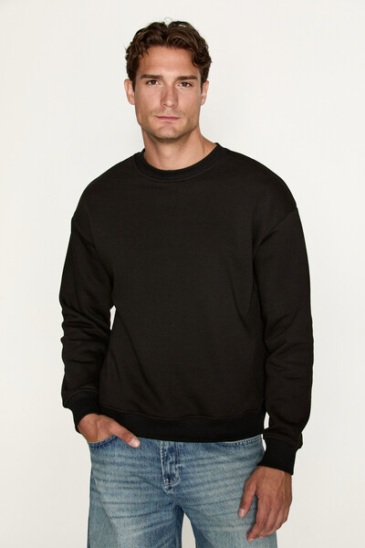 GRIMELANGE NEDVED Erkek Siyah Sweatshirt
