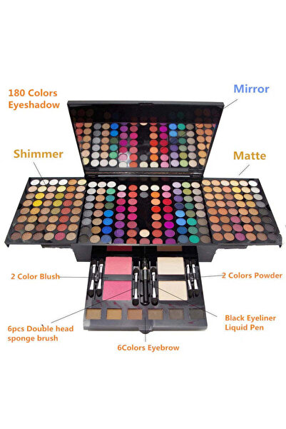 Cosmeticos Paletă de machiaj 190 nuanțe + CUTIE CADOU