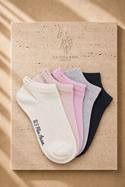 U.S. Polo Assn. 5-Piece Booties Socks