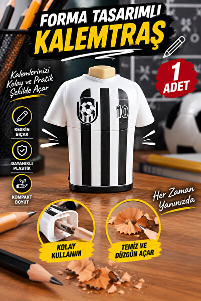 Generic Brand Soccer-Themed Pencil Sharpener with Jersey Design – Stylish Ath...