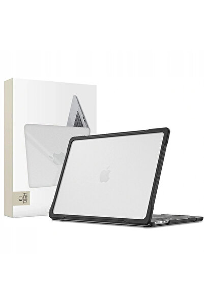 Tech-Protect Θήκη Velar Macbook Air 13 M2-M5 2023-2026 Μαύρο/Ματ Διαφανές