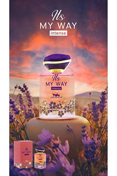 loui martin It’s MyWay Intense Eau De Parfum 100ml | Bold & Refreshing Fragra...