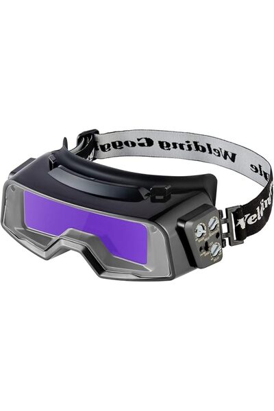 EXCEFORE Welding Goggles Auto Darkening,Auto Welding Glasses Welding Mask Sol...