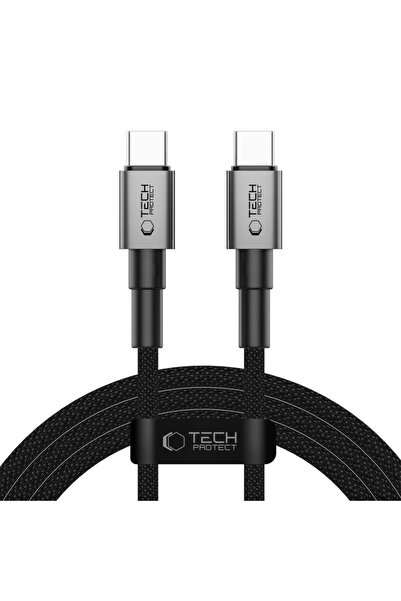 Tech-Protect Ultraboost DNA Καλώδιο Type-C σε Type-C PD100W/5A 200 εκ. Γκρι Σ...