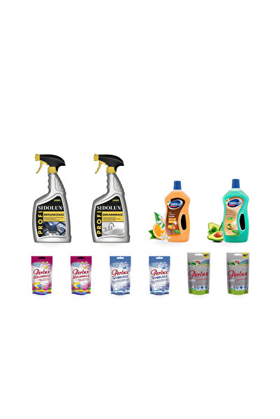 Sidolux Soluții universale, pardoseli și rufe & PERLUX – 7 Produse, Pachet Promo