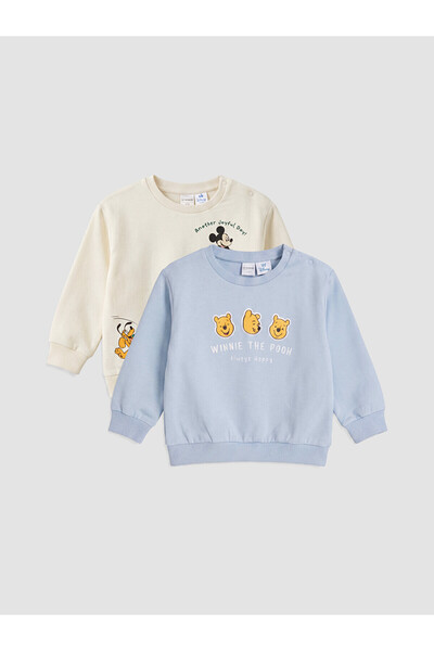 LC Waikiki Two Mt Shop Quality Lcw Baby Beige Winnie the Pooh Baby Boy T-Shir...