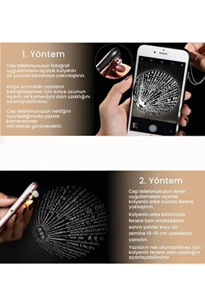 HKN AVM ACCESSORİES Işıklı Kutuda 100 Dilde Seni Seviyorum Kolye Açılıp kapanan yonca kolye Gümüş Renk Ayarlanabilir Kalp Yüzük Kalp Bileklik Ciddi İlişki Yüzük Sevgililer Günü Hediyesi Doğum Günü Hediyesi