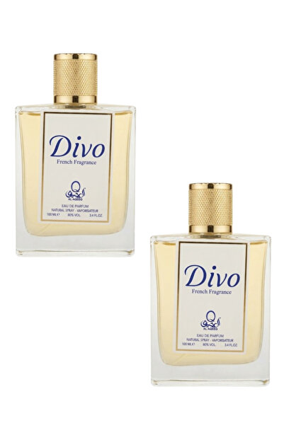 Al aqeeq قطعتان من عطر ديفو الفرنسي 100 مل