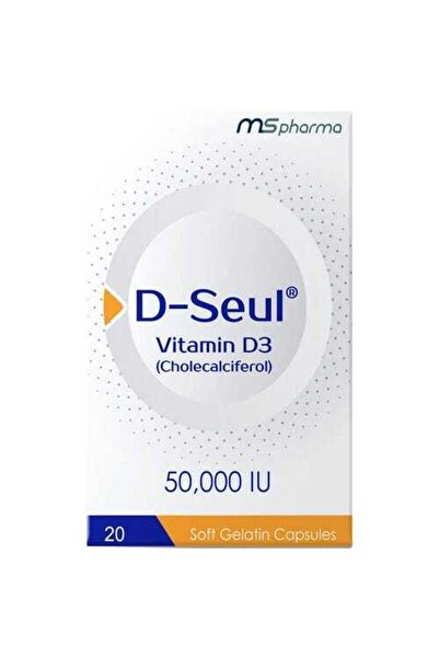D-SEUL دي سول 50000 سوفت جيلاتين 20 كبسولة