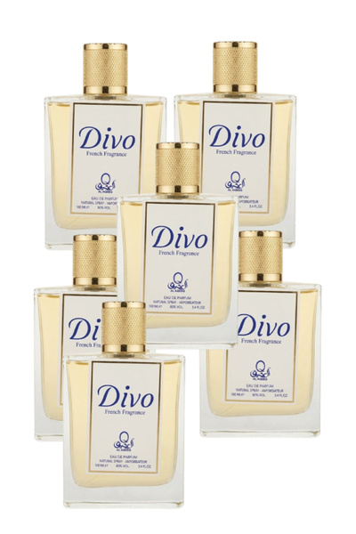 Al aqeeq 6 Pieces Divo French Perfume 100ML