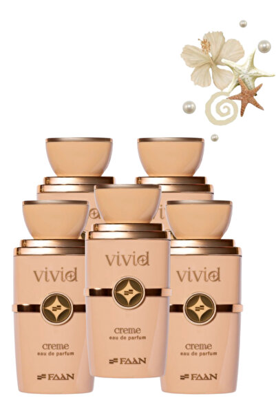 Faan 5 Pieces Vivid Creme Perfume 100ML