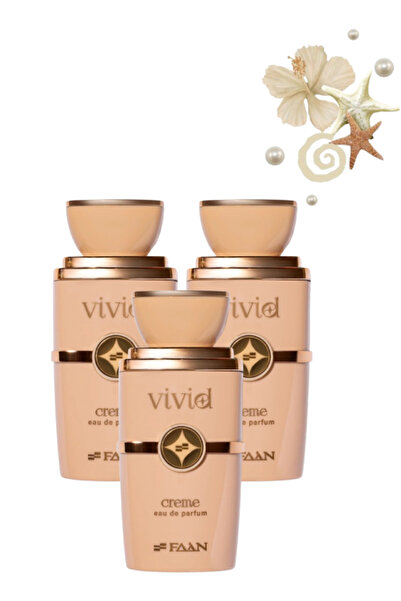 Faan 3 Pieces Vivid Creme Perfume 100ML