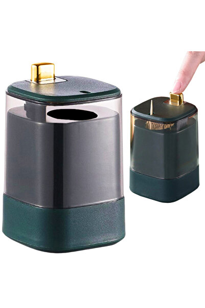 Ayawaska Dispenser automat pentru scobitori, suport si recipient pentru scobi...